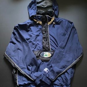 Norte dame starter jacket